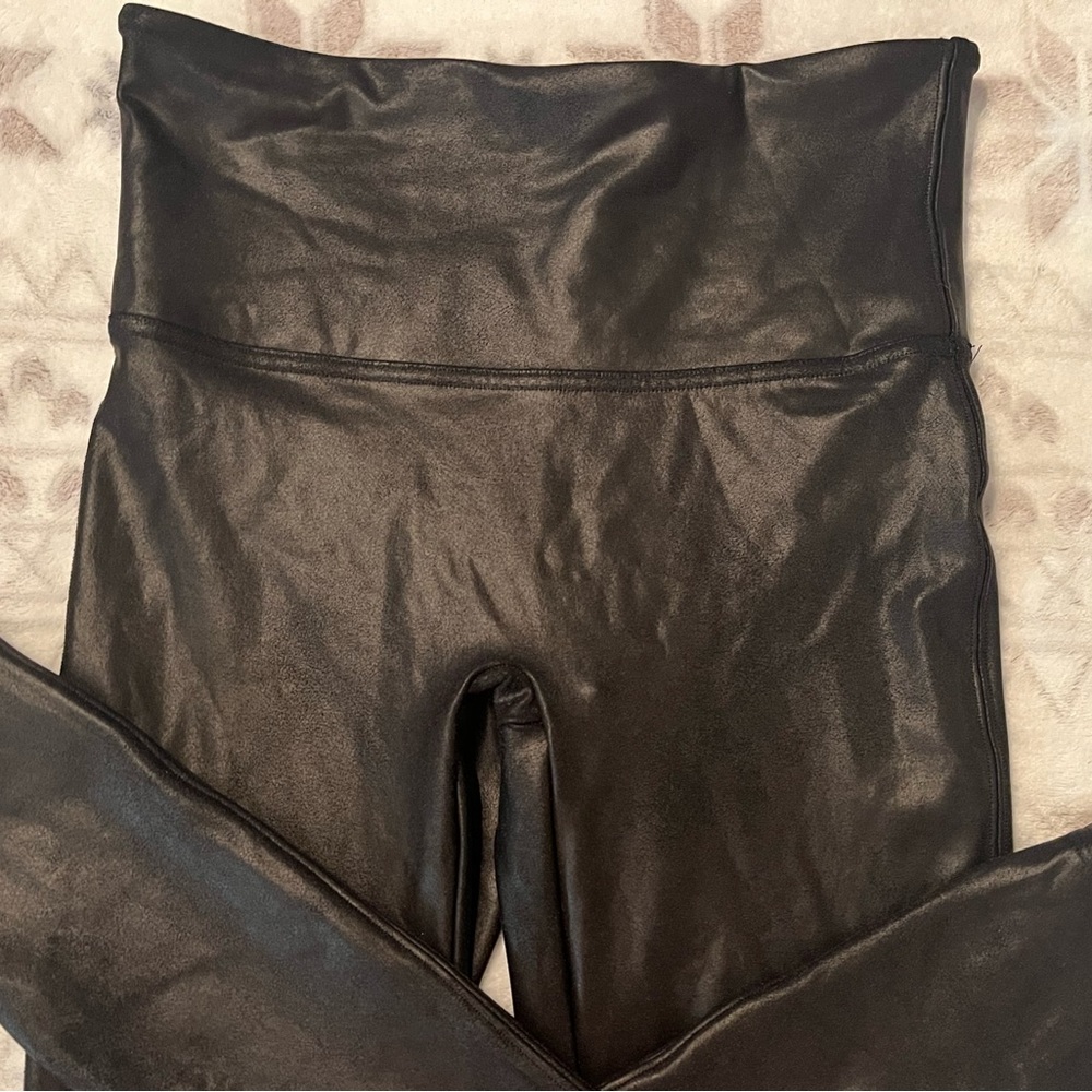 Spanx Faux Leather Leggings